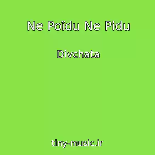 کاور آهنگ Ne Poїdu Ne Pіdu از Dіvchata