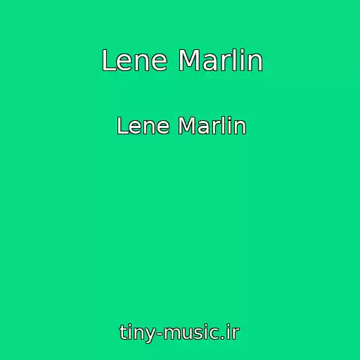 کاور آهنگ Lene Marlin از Lene Marlin
