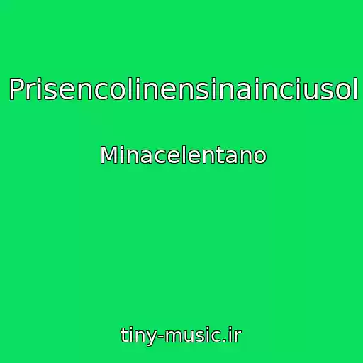 کاور آهنگ Prisencolinensinainciusol از Minacelentano