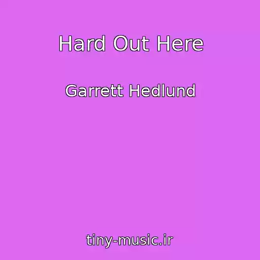 کاور آهنگ Hard Out Here از Garrett Hedlund