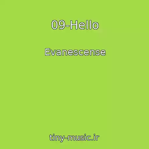 کاور آهنگ 09-Hello از Evanescense