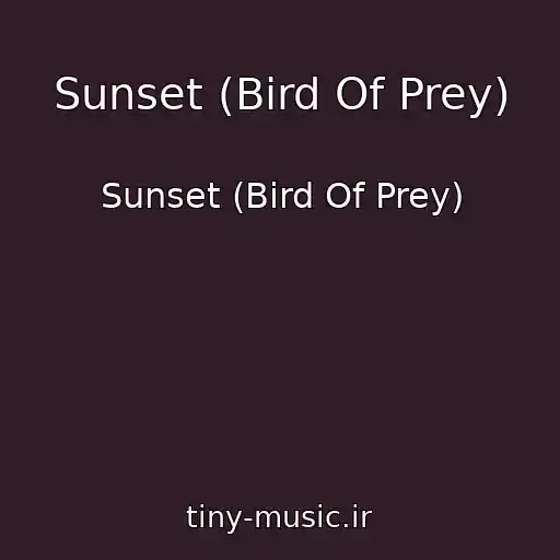 کاور آهنگ Sunset (Bird Of Prey) از Sunset (Bird Of Prey)