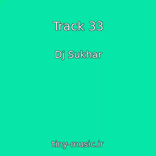 کاور آهنگ Track 33 از Dj Sukhar