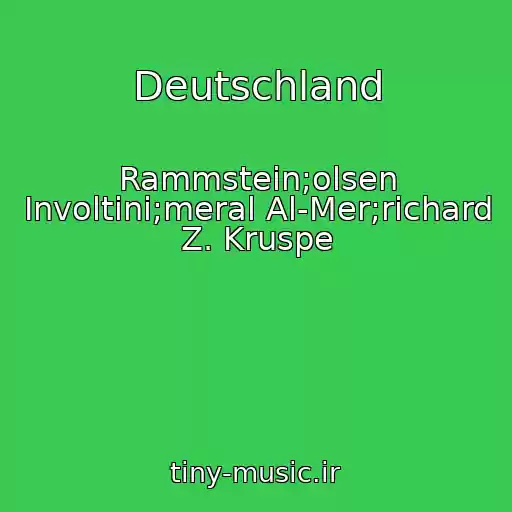 کاور آهنگ Deutschland از Rammstein;olsen Involtini;meral Al-Mer;richard Z. Kruspe