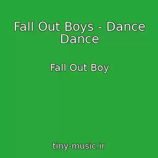 کاور آهنگ Fall Out Boys - Dance Dance از Fall Out Boy
