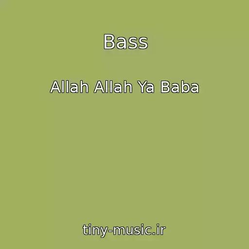 کاور آهنگ Bass از Allah Allah Ya Baba
