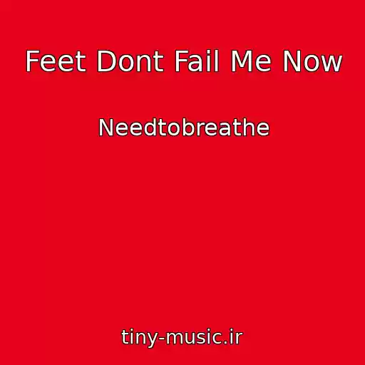 کاور آهنگ Feet Dont Fail Me Now از Needtobreathe