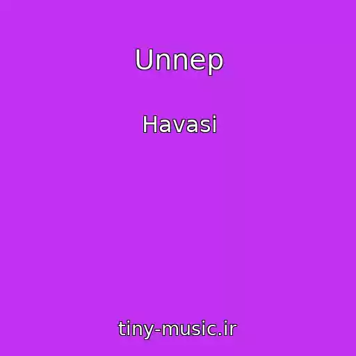 کاور آهنگ Unnep از Havasi