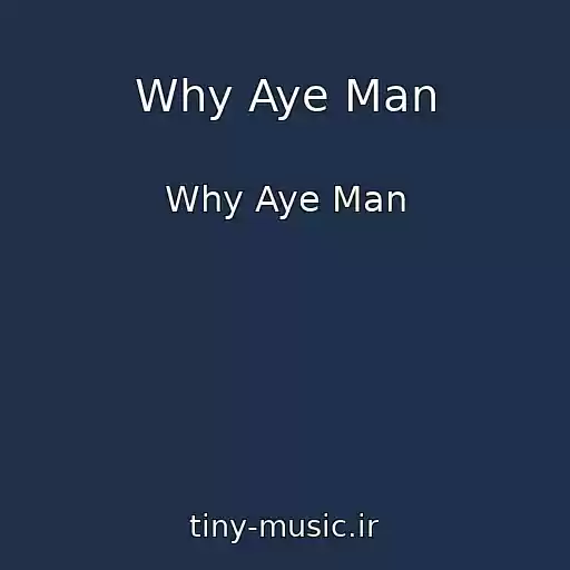 کاور آهنگ Why Aye Man از Why Aye Man
