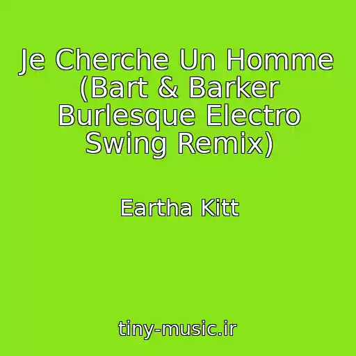 کاور آهنگ Je Cherche Un Homme (Bart & Barker Burlesque Electro Swing Remix) از Eartha Kitt