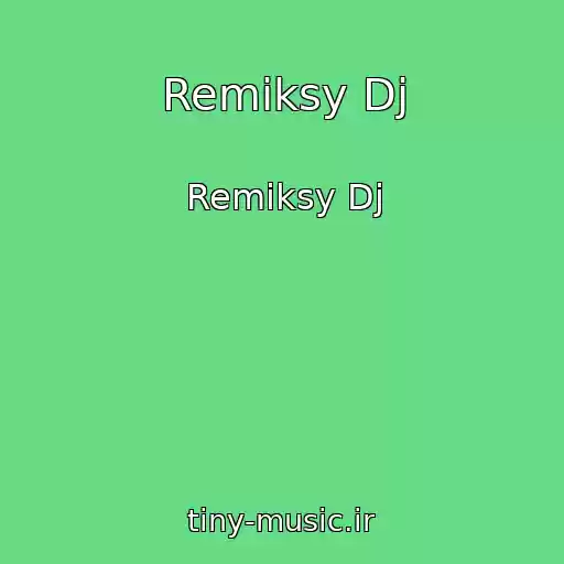 کاور آهنگ Remiksy Dj از Remiksy Dj