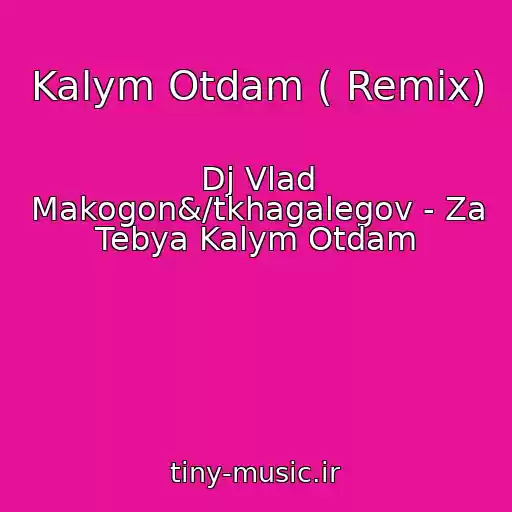 کاور آهنگ Kalym Otdam ( Remix) از Dj Vlad Makogon&/tkhagalegov - Za Tebya Kalym Otdam
