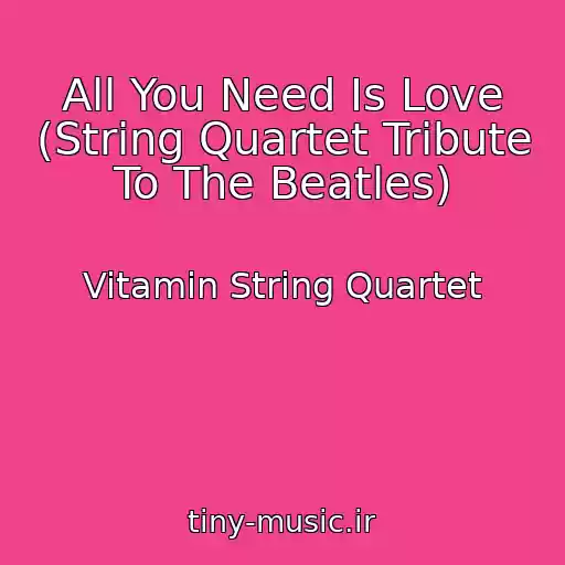 کاور آهنگ All You Need Is Love (String Quartet Tribute To The Beatles) از Vitamin String Quartet