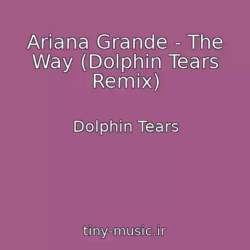 کاور آهنگ Ariana Grande - The Way (Dolphin Tears Remix) از Dolphin Tears