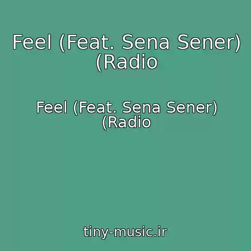 کاور آهنگ Feel (Feat. Sena Sener) (Radio از Feel (Feat. Sena Sener) (Radio