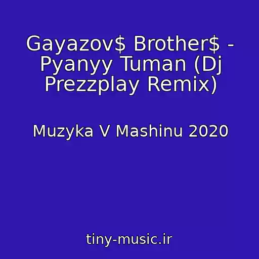 کاور آهنگ Gayazov$ Brother$ - Pyanyy Tuman (Dj Prezzplay Remix) از Muzyka V Mashinu 2020