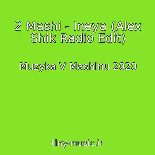 کاور آهنگ 2 Mashi - Ineya (Alex Shik Radio Edit) از Muzyka V Mashinu 2020