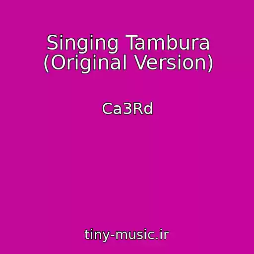کاور آهنگ Singing Tambura (Original Version) از Ca3Rd