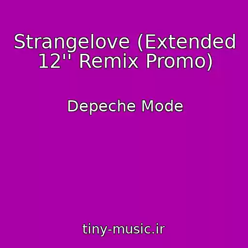 کاور آهنگ Strangelove (Extended 12'' Remix Promo) از Depeche Mode
