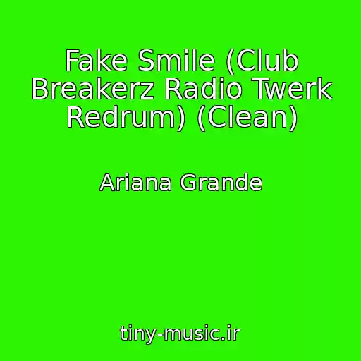 کاور آهنگ Fake Smile (Club Breakerz Radio Twerk Redrum) (Clean) از Ariana Grande
