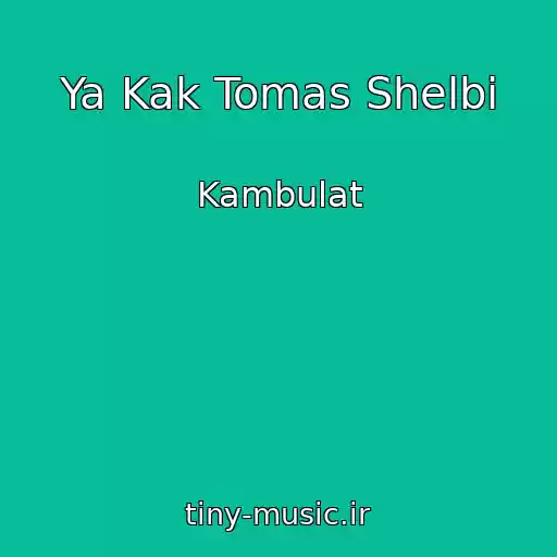 کاور آهنگ Ya Kak Tomas Shelbi از Kambulat