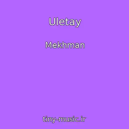 کاور آهنگ Uletay از Mekhman