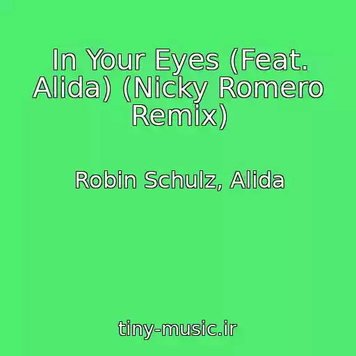 کاور آهنگ In Your Eyes (Feat. Alida) (Nicky Romero Remix) از Robin Schulz, Alida
