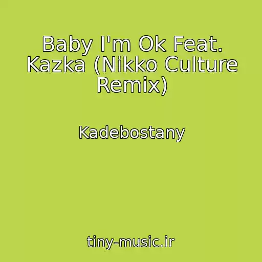 کاور آهنگ Baby I'm Ok Feat. Kazka (Nikko Culture Remix) از Kadebostany