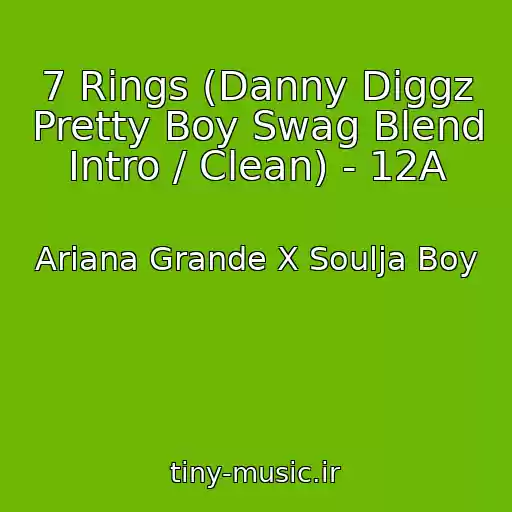 کاور آهنگ 7 Rings (Danny Diggz Pretty Boy Swag Blend Intro / Clean) - 12A از Ariana Grande X Soulja Boy