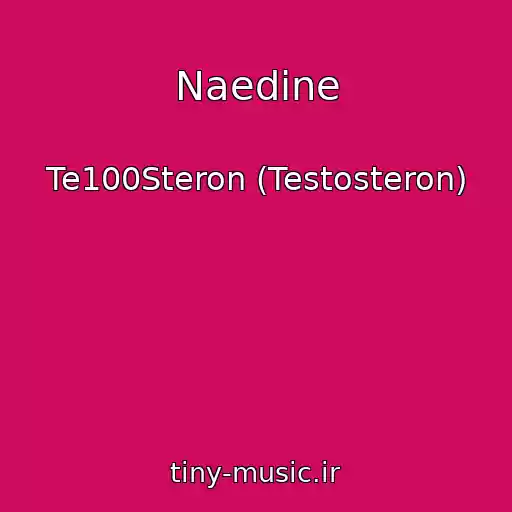 کاور آهنگ Naedine از Te100Steron (Testosteron)