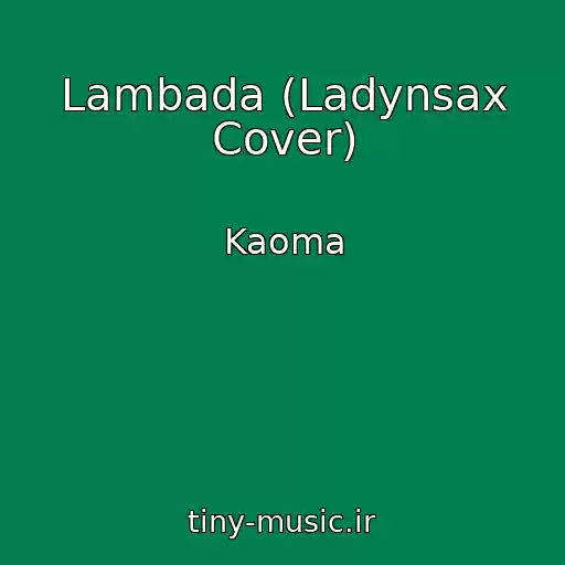 کاور آهنگ Lambada (Ladynsax Cover) از Kaoma