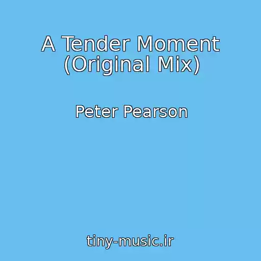 کاور آهنگ A Tender Moment (Original Mix) از Peter Pearson