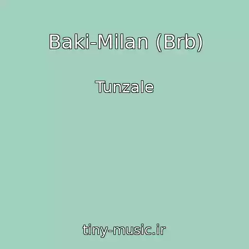 کاور آهنگ Baki-Milan (Brb) از Tunzale