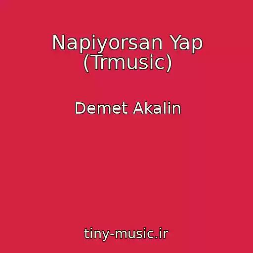 کاور آهنگ Napiyorsan Yap (Trmusic) از Demet Akalin