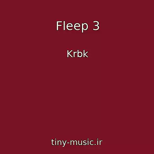 کاور آهنگ Fleep 3 از Krbk