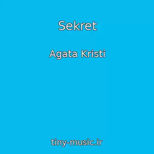 کاور آهنگ Sekret از Agata Krіstі