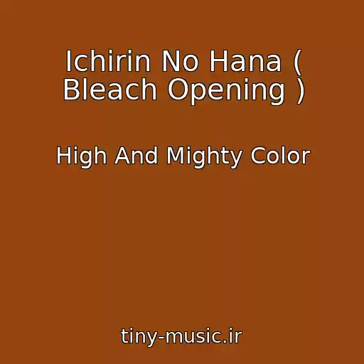 کاور آهنگ Ichirin No Hana ( Bleach Opening ) از High And Mighty Color