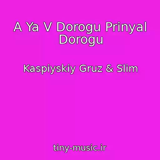 کاور آهنگ A Ya V Dorogu Prinyal Dorogu از Kaspiyskiy Gruz & Slim