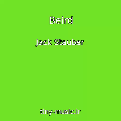 کاور آهنگ Beird از Jack Stauber