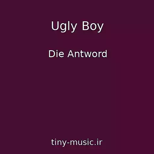 کاور آهنگ Ugly Boy از Die Antword