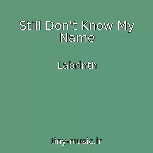 کاور آهنگ Still Don't Know My Name از Labrinth