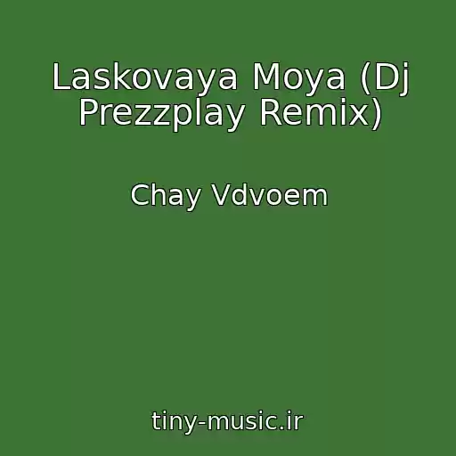 کاور آهنگ Laskovaya Moya (Dj Prezzplay Remix) از Chay Vdvoem