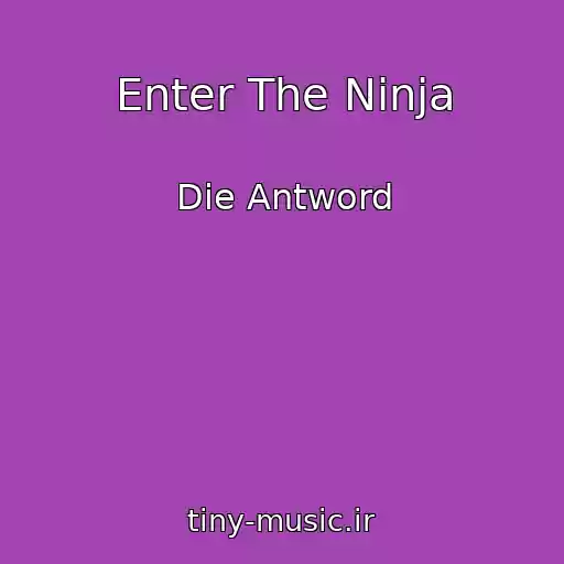 کاور آهنگ Enter The Ninja از Die Antword