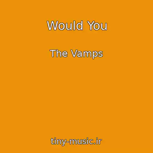 کاور آهنگ Would You از The Vamps