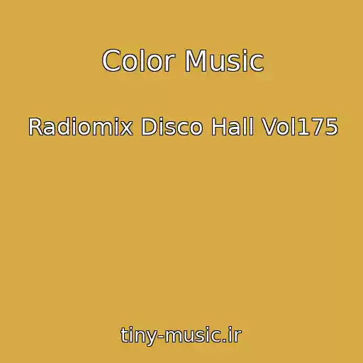 کاور آهنگ Color Music از Radiomix Disco Hall Vol175