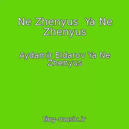 کاور آهنگ Ne Zhenyus  Ya Ne Zhenyus از Aydamir Eldarov Ya Ne Zhenyus