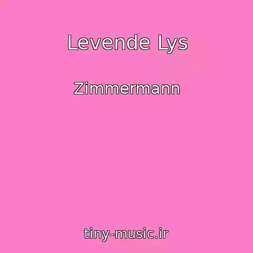 کاور آهنگ Levende Lys از Zimmermann