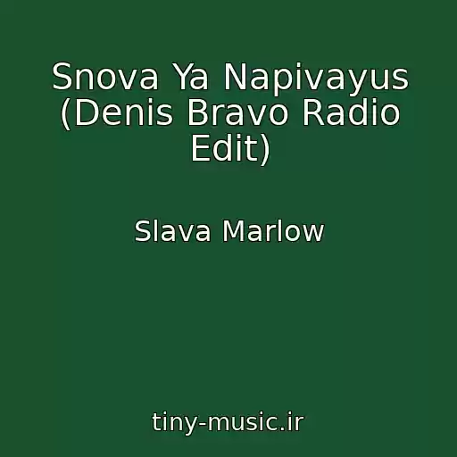 کاور آهنگ Snova Ya Napivayus (Denis Bravo Radio Edit) از Slava Marlow