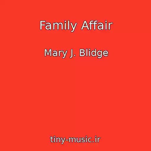 کاور آهنگ Family Affair از Mary J. Blidge