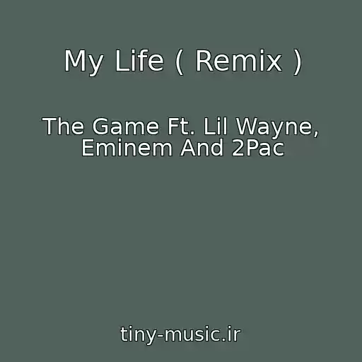 کاور آهنگ My Life ( Remix ) از The Game Ft. Lil Wayne, Eminem And 2Pac
